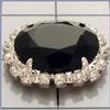 Oval Rhinestone Buttons